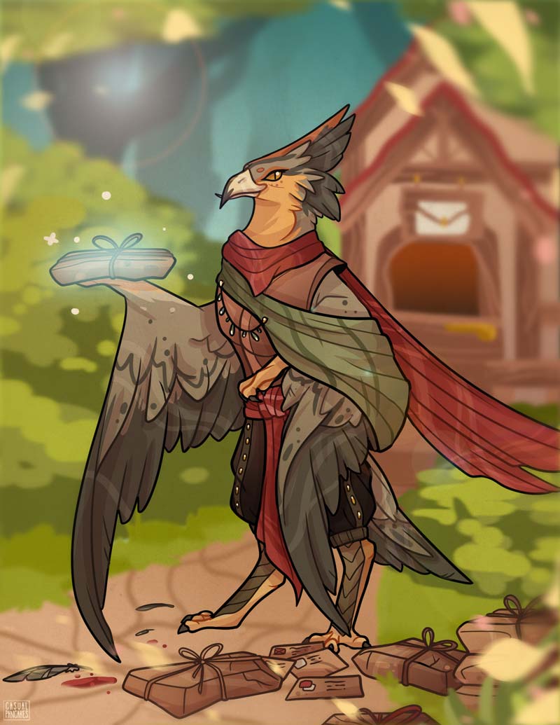 Portrait-character-design-example,-a-dungeons-and-dragons-npc-book-cover
